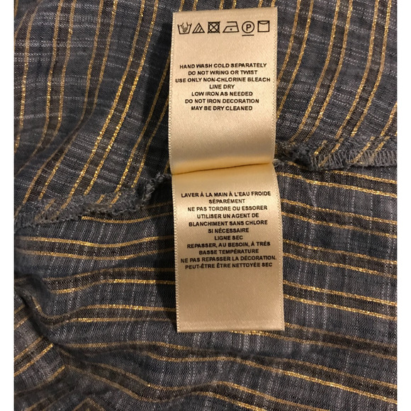 Anthropologie HD in Paris Ella Embroidered Sequin Peplum Top - Size Small - Picture 13 of 14